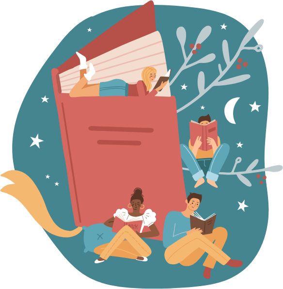 Lectores disfrutando de Wordelia